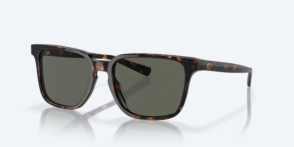 NEW COSTA DEL MAR unisex - kailano 580g sunglasses in tortoise gray gradient